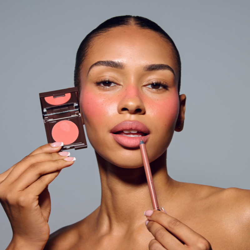 Velvet Peach Lip + Cheek Trio