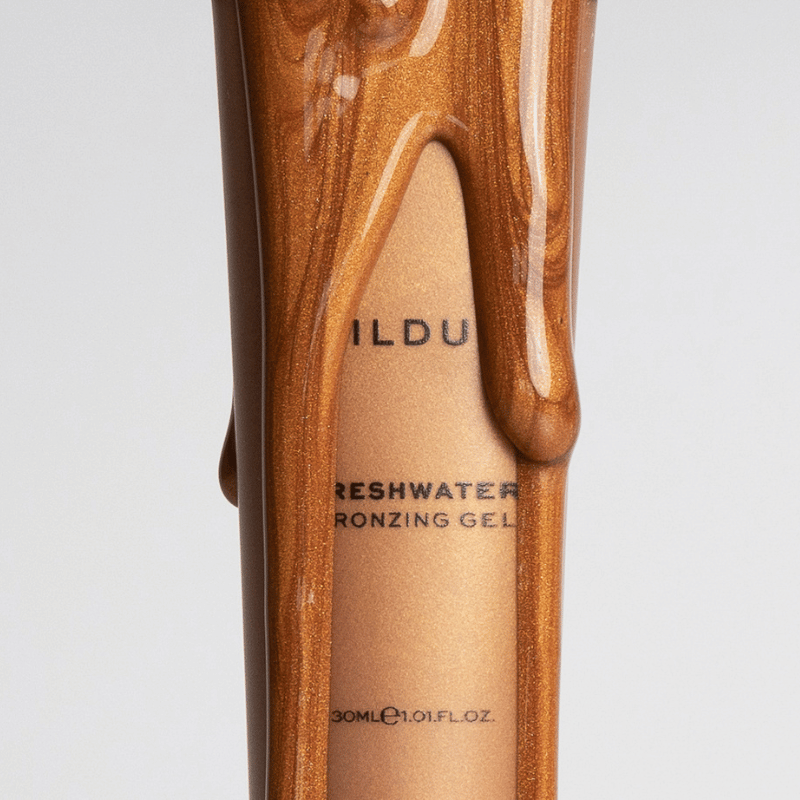 freshwater bronzing gel, product, Hildun, skincare bronze face