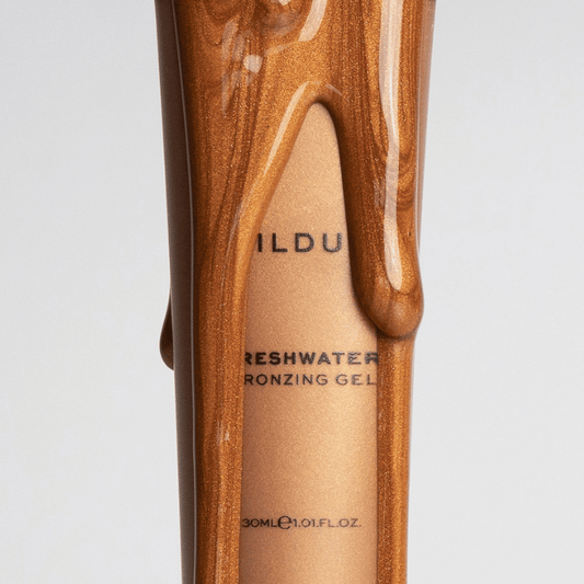 freshwater bronzing gel, product, Hildun, skincare bronze face